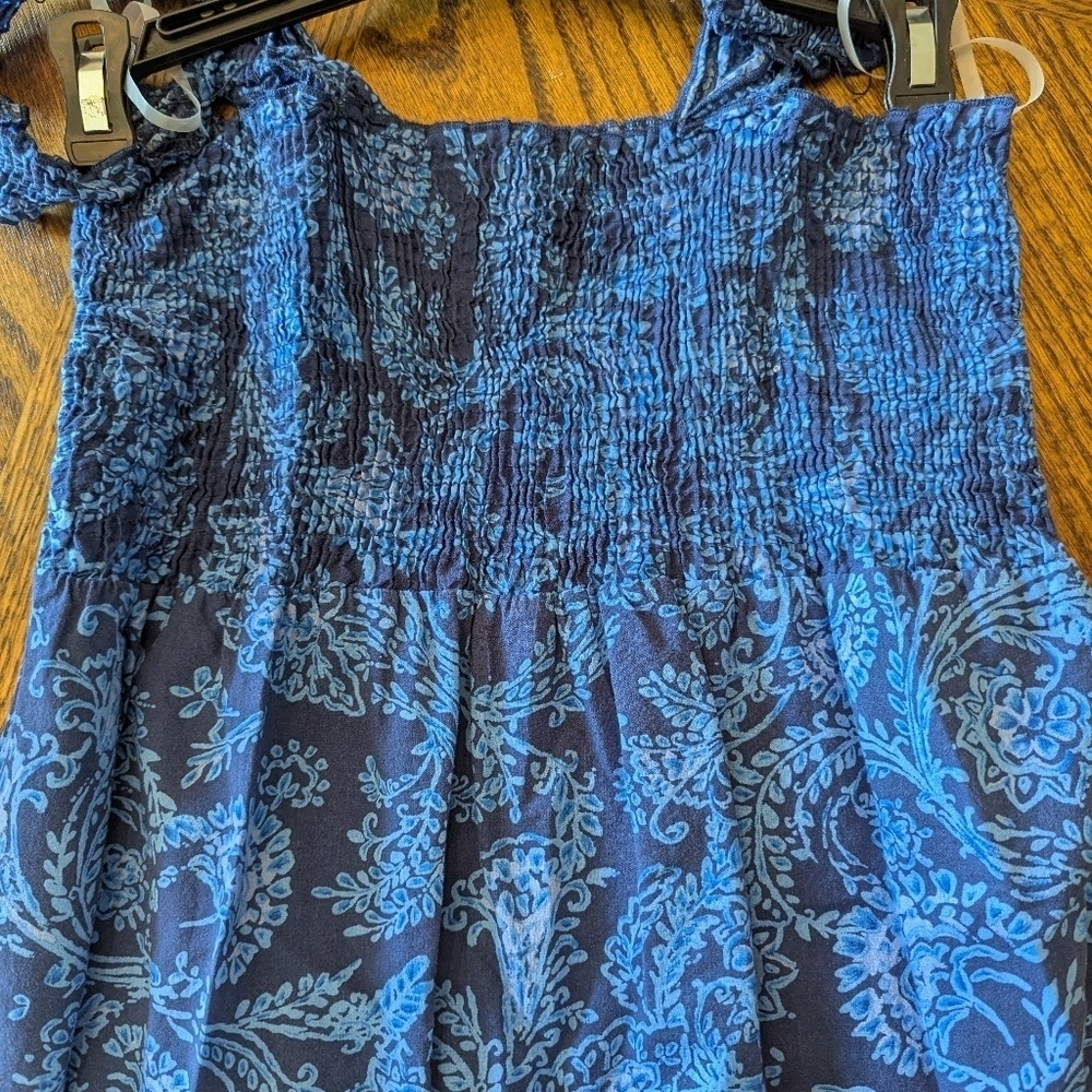 Sonoma Blue Dress. Women's Size S At Knee, Summer Weight - Picture 3 of 4